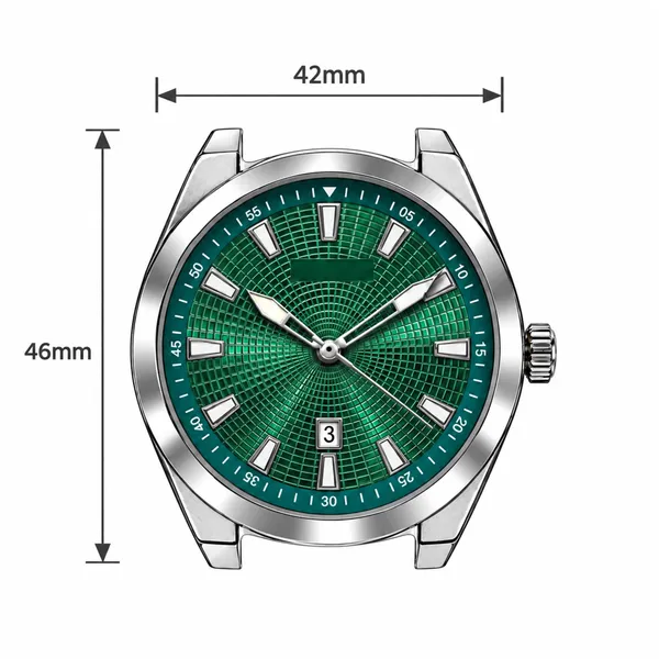 Stylish_Green_Dial_Men's_Analog_Watch_|_Date_Display_-_LR715