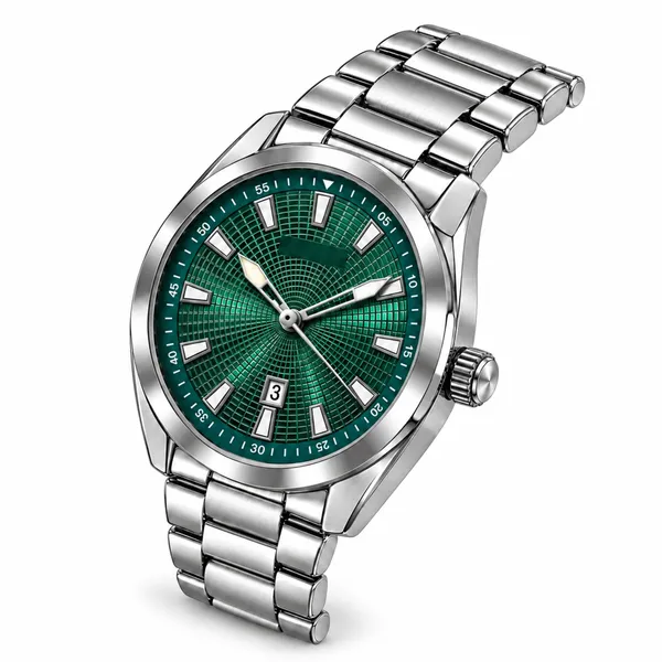 Stylish_Green_Dial_Men's_Analog_Watch_|_Date_Display_-_LR715