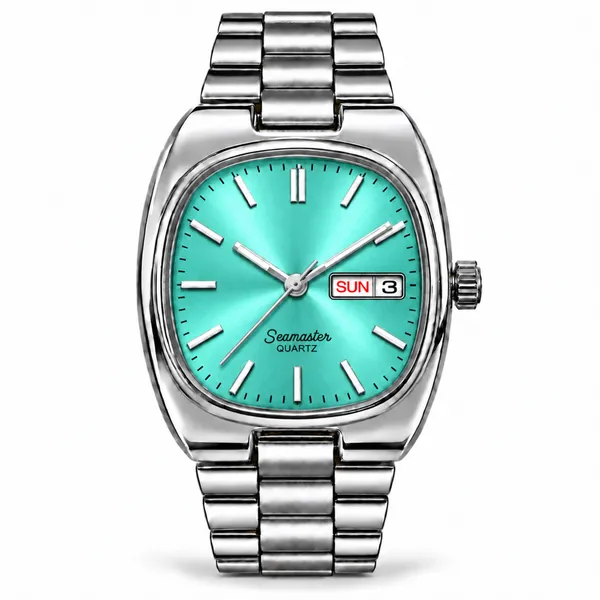 Stylish_Turquoise_Dial_Men's_Analog_Watch_|_Day_&_Date_Display_-_LR725