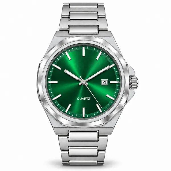 Stylish_Green_Dial_Men's_Analog_Watch_|_Date_Display_-_LR732
