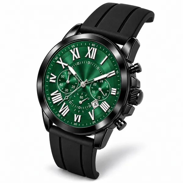 Stylish_Green_Dial_Men's_Analog_Watch_|_Date_Display_-_LR737