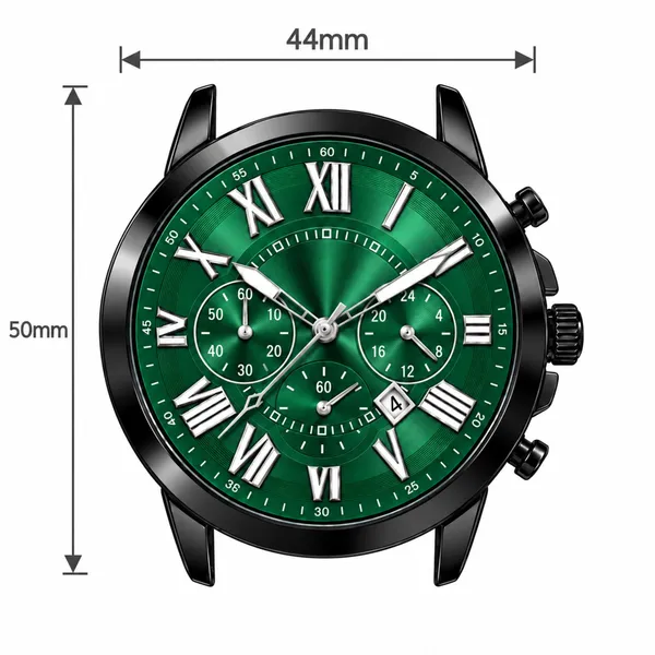 Stylish_Green_Dial_Men's_Analog_Watch_|_Date_Display_-_LR737
