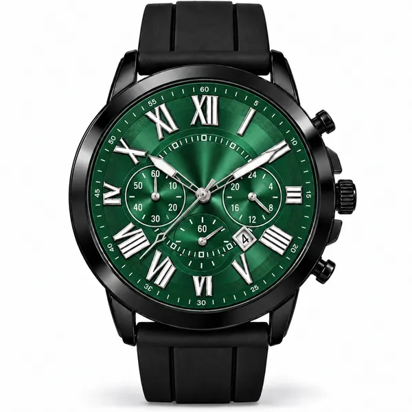 Stylish_Green_Dial_Men's_Analog_Watch_|_Date_Display_-_LR737