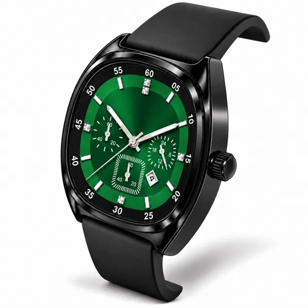 Stylish_Green_Dial_Men's_Analog_Watch_|_Date_Display_-_LR742