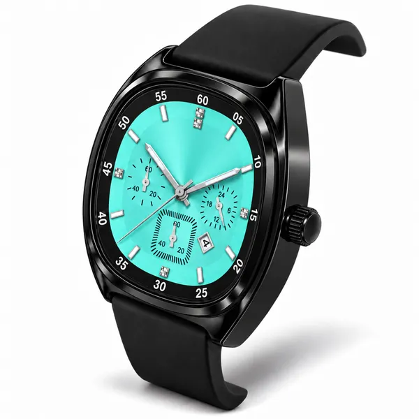 Stylish_Turquoise_Dial_Men's_Analog_Watch_|_Date_Display_-_LR744