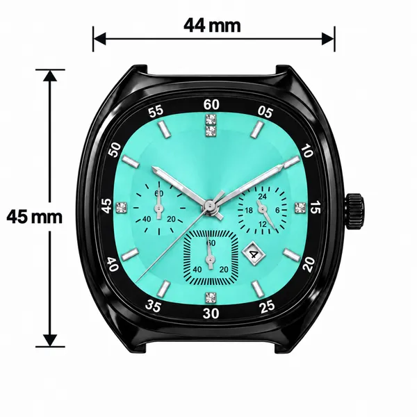 Stylish_Turquoise_Dial_Men's_Analog_Watch_|_Date_Display_-_LR744