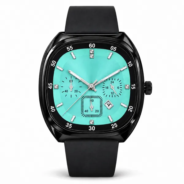 Stylish_Turquoise_Dial_Men's_Analog_Watch_|_Date_Display_-_LR744