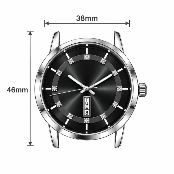 Stylish_Black_Dial_Men's_Analog_Watch_|_Date_Display_-_LR751