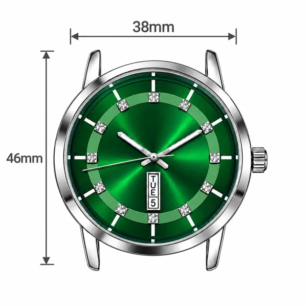 Stylish_Green_Dial_Men's_Analog_Watch_|_Date_Display_-_LR753