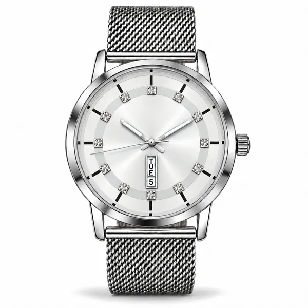 Stylish_White_Dial_Men's_Analog_Watch_|_Date_Display_-_LR754