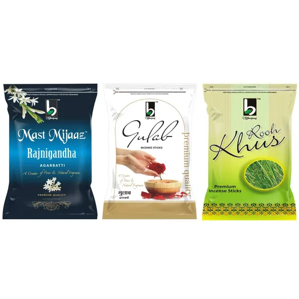 Bhojraj_Herbals_Rose_Agarbatti_Incense_Sticks_Combo_Pack_Of_15