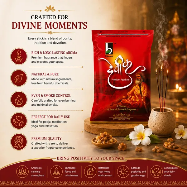Bhojraj_Devik_Charcoal_Free_Incense_Sticks_240G_Pack_Of_5