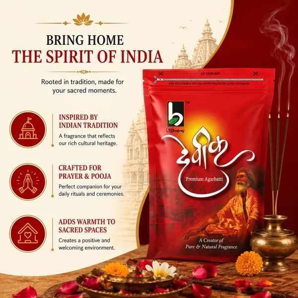 Bhojraj_Devik_Charcoal_Free_Incense_Sticks_240G_Pack_Of_5