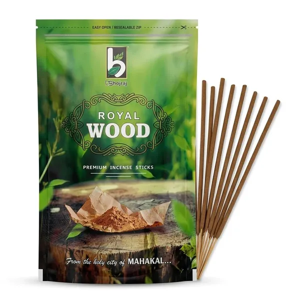 Bhojraj_Royal_Woods_Charcoal_Free_Incense_Sticks_120G_Pack_Of_5