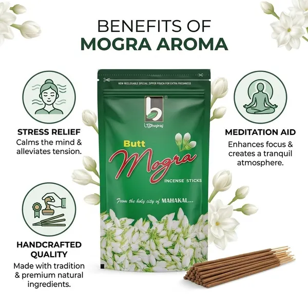 Bhojraj_Mogra_Jasmine_Charcoal_Free_Agarbatti_Sticks_Pack_Of_10
