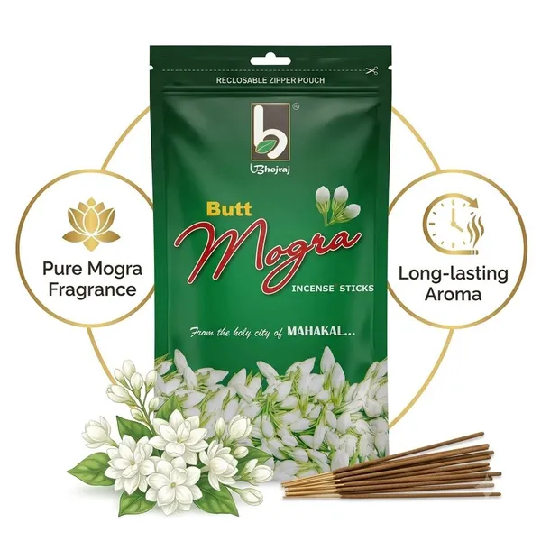 Bhojraj_Mogra_Jasmine_Charcoal_Free_Agarbatti_Sticks_Pack_Of_10
