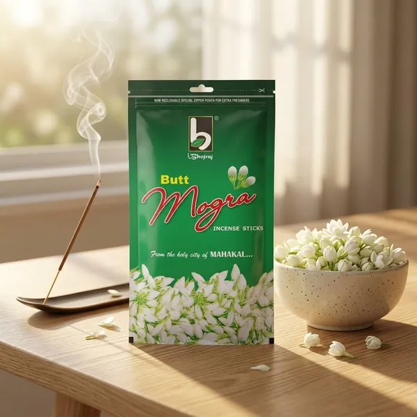 Bhojraj_Mogra_Jasmine_Charcoal_Free_Agarbatti_Sticks_Pack_Of_10