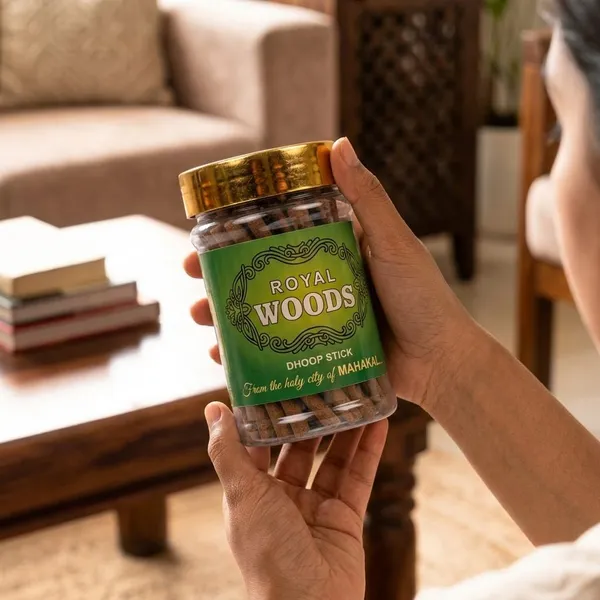 Bhojraj_Royal_Woods_Bambooless_Dhoop_Sticks_160G_Pack_Of_8
