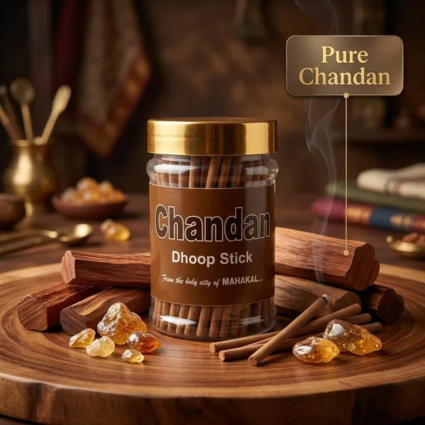Bhojraj_Chandan_Sandalwood_Natural_Dhoop_Sticks_80G_-_Pack_of_5