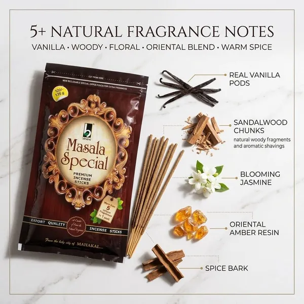 Bhojraj_Masala_Special_Assorted_Charcoal_Free_Incense_Sticks_Pack_Of_5