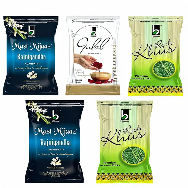 Bhojraj_Herbals_Rose_Agarbatti_Incense_Sticks_Combo_Pack_Of_15