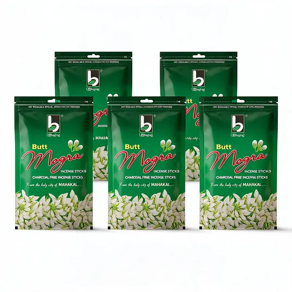 Bhojraj_Mogra_Jasmine_Charcoal_Free_Agarbatti_Sticks_Pack_Of_10