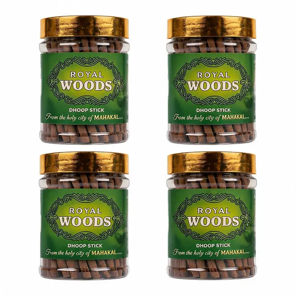 Bhojraj_Royal_Woods_Bambooless_Dhoop_Sticks_160G_Pack_Of_8