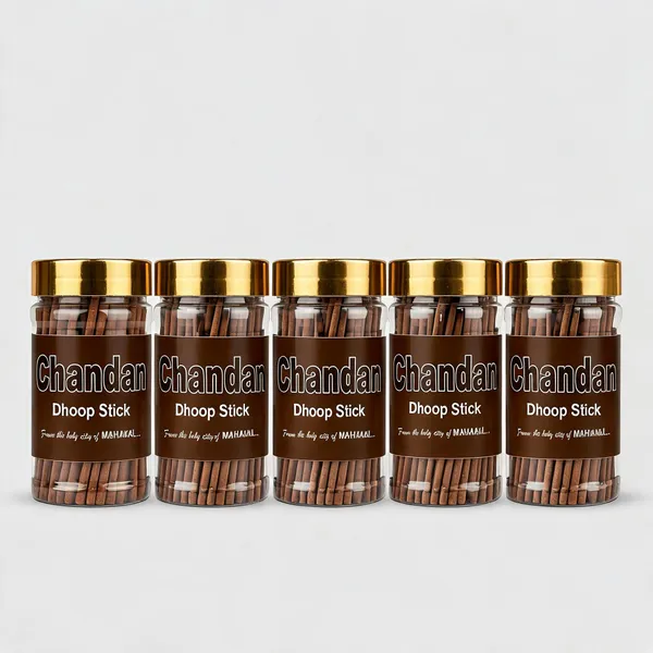 Bhojraj_Chandan_Sandalwood_Natural_Dhoop_Sticks_80G_-_Pack_of_5
