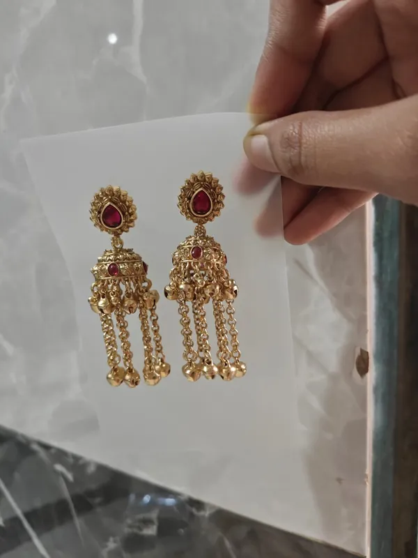 Gold_Tone_Stone_Embellished_Jhumka_Earrings_for_Women
