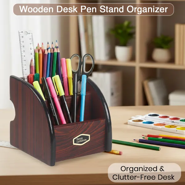 Wooden_Finish_Pen_Holder_Desk_Organizer
