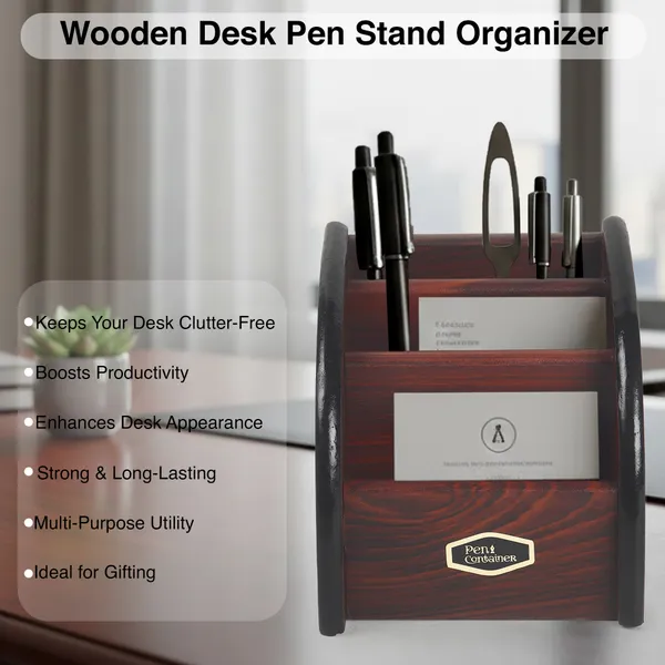 Wooden_Finish_Pen_Holder_Desk_Organizer