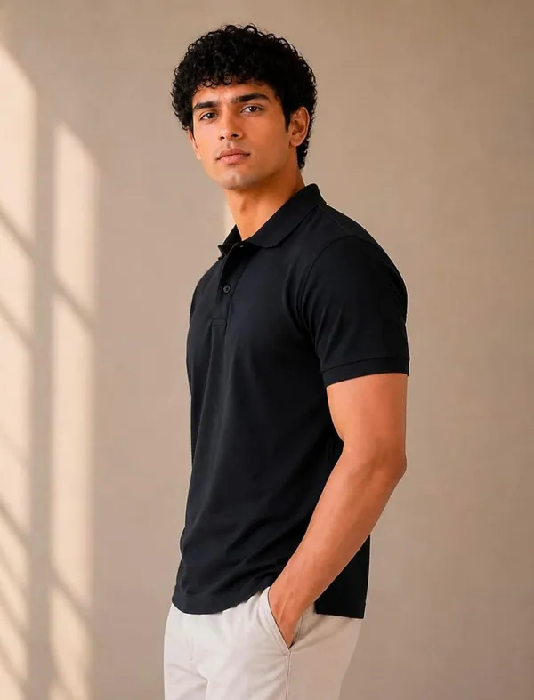 Black_Regular_Fit_Polo_T-Shirt_for_Men