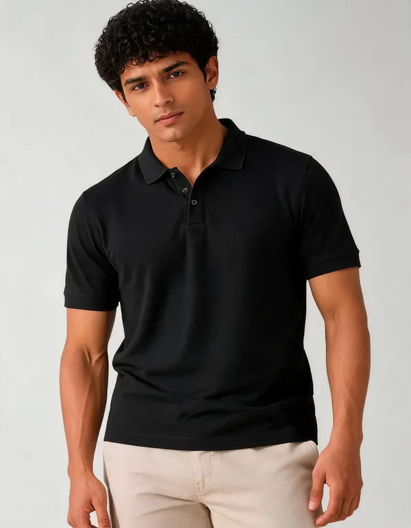 Black_Regular_Fit_Polo_T-Shirt_for_Men