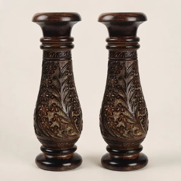 Mango_Wood_Carved_Floral_Set_Of_2_Vases