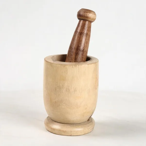 Wooden_Traditional_Mortar_And_Pestle_Set_Pack_Of_2