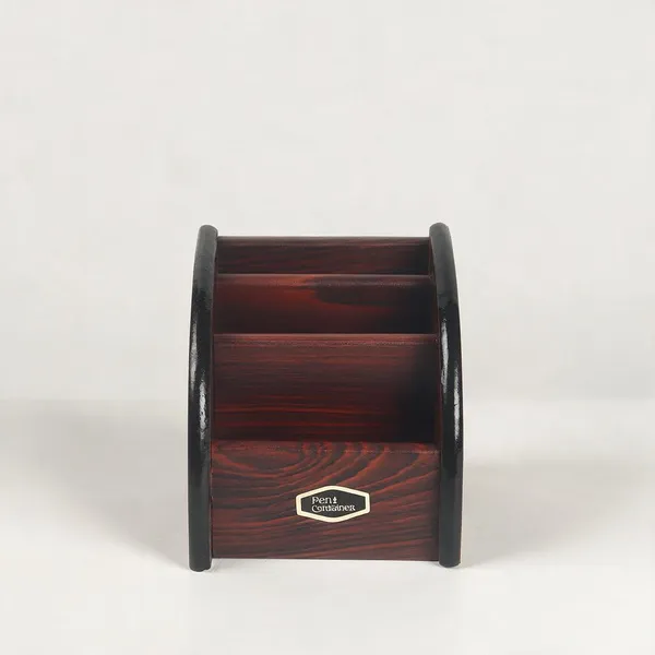 Wooden_Finish_Pen_Holder_Desk_Organizer