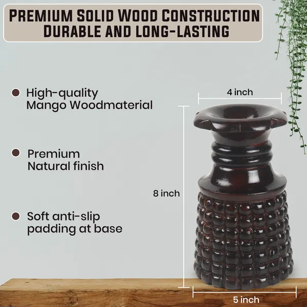 Mango_Wood_Textured_Decorative_Vase_Set