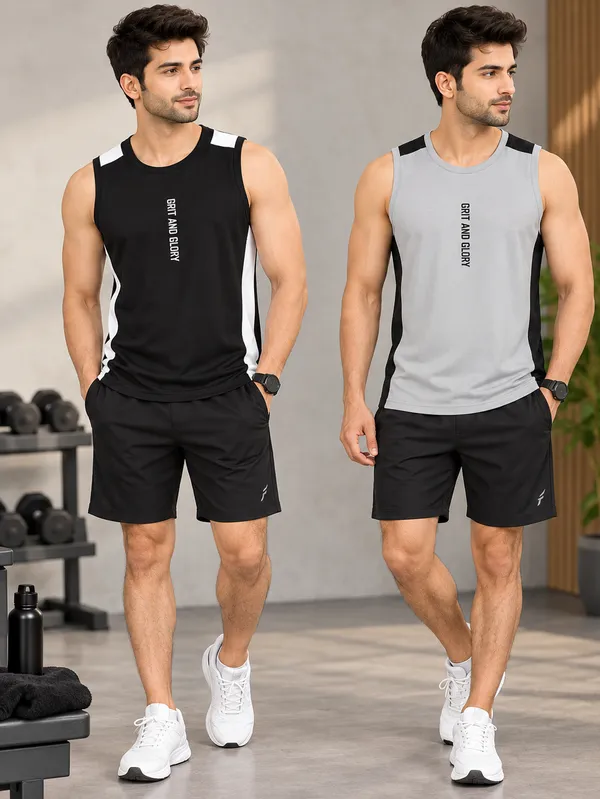 Black_And_Grey_Sleeveless_Gym_Vest_Set_for_Men