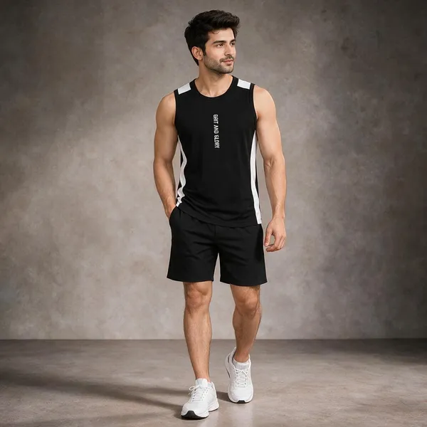 Black_And_Grey_Sleeveless_Gym_Vest_Set_for_Men