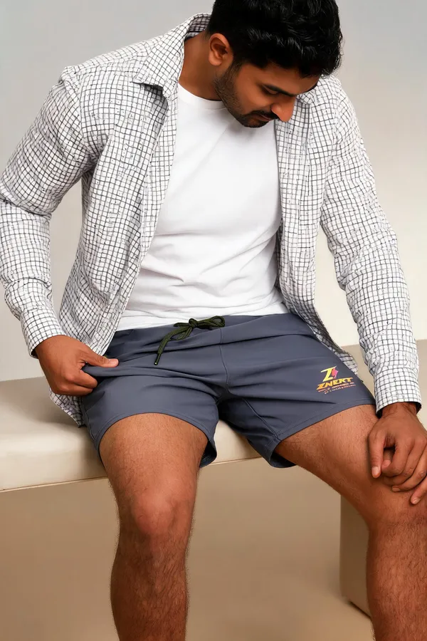 Grey_Elastic_Waist_Athletic_Shorts_for_Men_Pack_Of_2