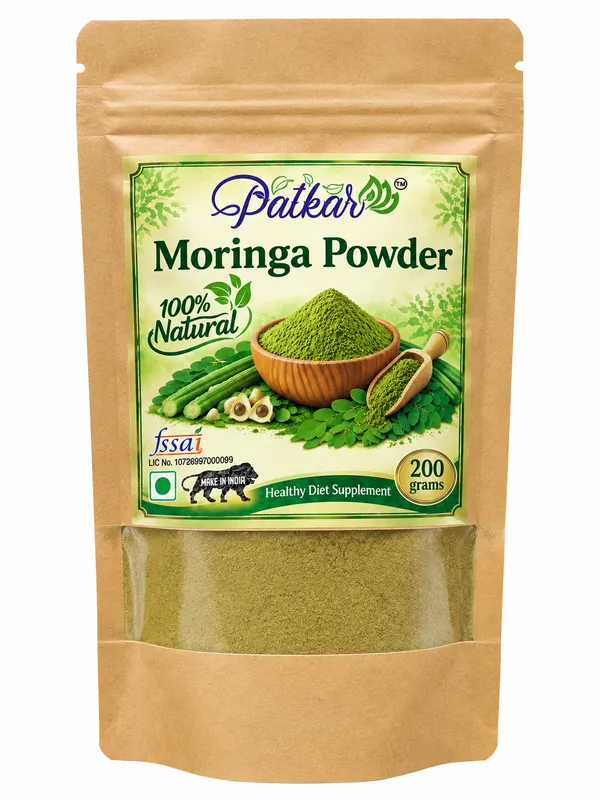 Patkar_Natural_premium_Moringa_Powder