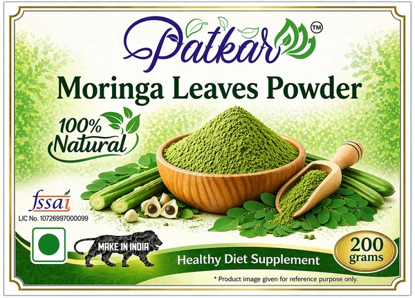 Patkar_Natural_premium_Moringa_Powder
