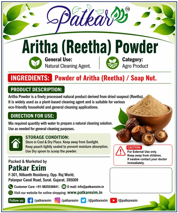 Patkar_Herbal_Aritha_Powder