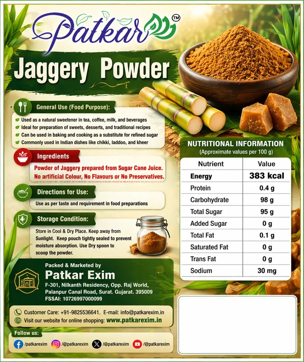 Patkar_Pure_Jaggery_Powder
