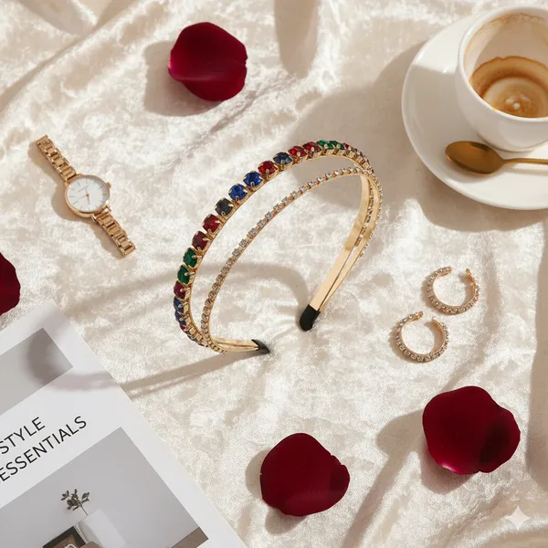 Gold-Tone_Embellished_Hairband_Set_for_Women