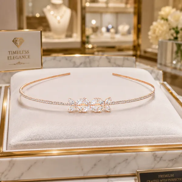 Rose_Gold_Crystal_Flexible_Headband_for_Women