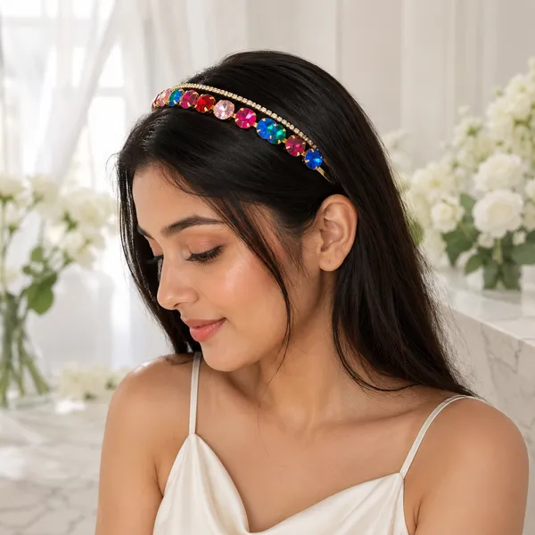 Gold-Tone_Crystal_Embellished_Hairband_for_Women