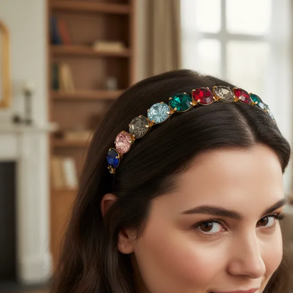 Gold_Tone_Multicolor_Embellished_Headband_for_Women