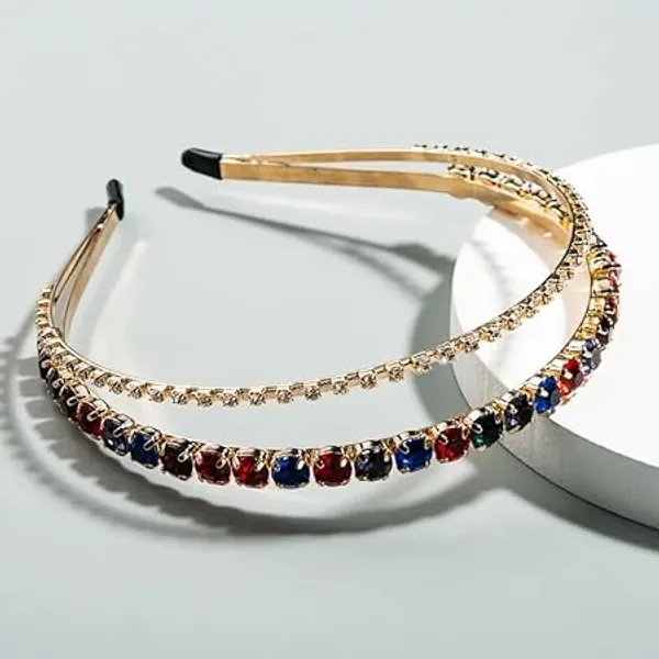 Gold-Tone_Embellished_Hairband_Set_for_Women