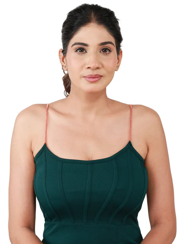 Green_Fitted_Spaghetti_Strap_Dress_for_Women
